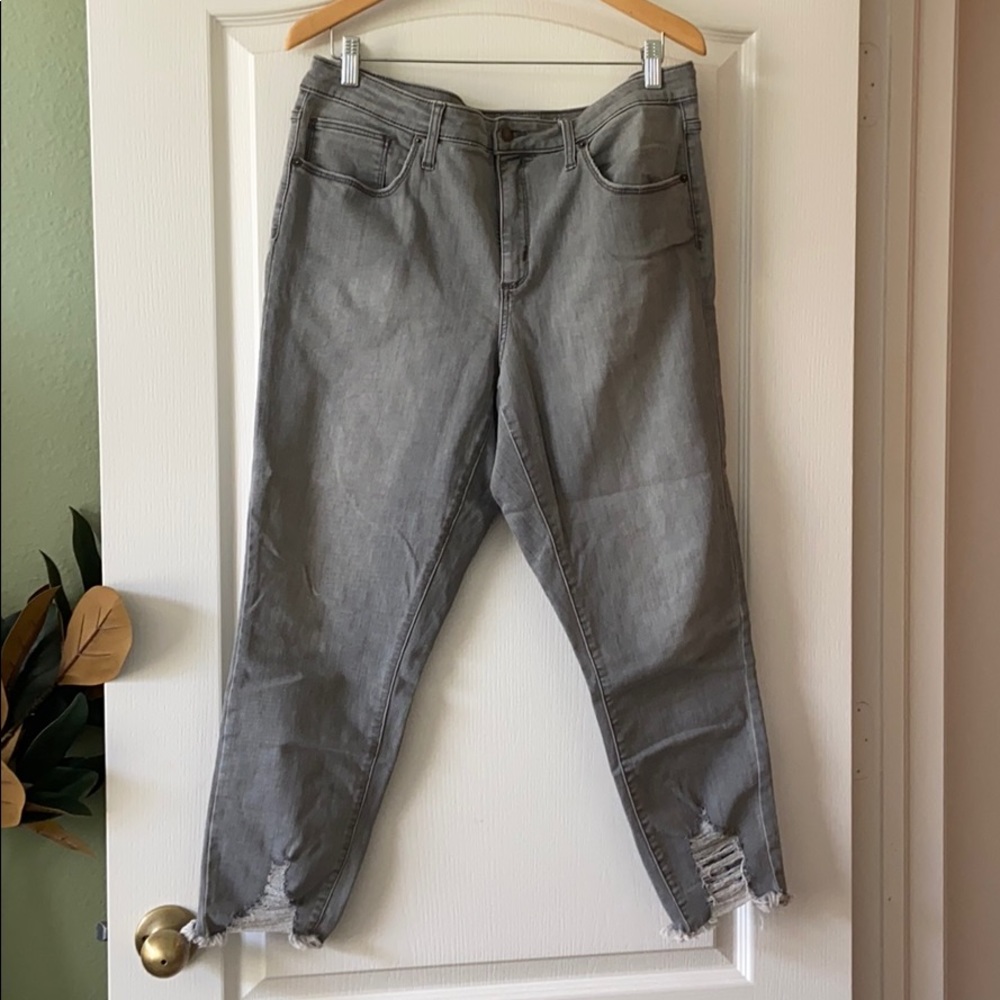 Worn 1 time shark bite jeans!